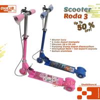 Gambar Sekuter Scooter Skuter Otoped Anak Musik Roda 3 Ada Rem - Sekuter Biru dari Ghalib Store undefined 1 Tokopedia