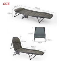 Gambar Zero Gravity Kasur Matras Lipat Portable Folding Escort Bed - Gray dari Lakuge undefined 5 Tokopedia