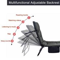 Gambar Zero Gravity Kasur Matras Lipat Portable Folding Escort Bed - Gray dari Lakuge undefined 3 Tokopedia