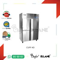 Gambar Stainless Steel Upright Freezer CUPF-4D / Standing Freezer 4 Pintu dari Ellane Chefer undefined 1 Tokopedia
