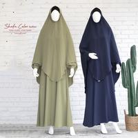 Gambar Shafa Color Botton series Lime by Shafa Jilbab - L (Gamis only) dari Tsuraya Butik undefined 5 Tokopedia