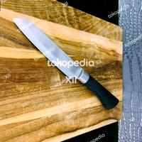Gambar YAKIMA XX~42 Kitchen Knife 5 inch Pisau Dapur Serbaguna Gagang Hitam dari Xll Yoss undefined 3 Tokopedia
