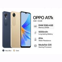Gambar OPPO A17 4/64 GB RAM 4+4 GB Expansion A 17 3/32 GB GARANSI RESMI OPPO - A18 4/128 BLACK, BNS7 + TAS ORI dari 189 CELL undefined 4 Tokopedia