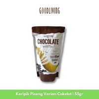 Gambar Keripik Pisang Good Living Banana Chips Chocolate 55 gr dari Goodliving Chips undefined 2 Tokopedia
