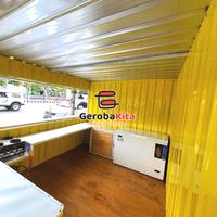 Gambar Booth container big size premium dari GerobaKita undefined 4 Tokopedia