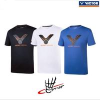 Gambar Baju Badminton Victor Casual Shirt Lee Zii Jia LZJ302 LZJ 302 Original - Putih, M dari Badminton Corner undefined 1 Tokopedia