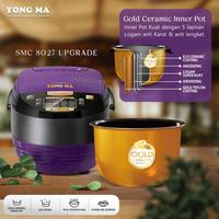 Gambar Magic Com DIGITAL UPGRADE YONGMA SMC 8027 Ungu Rice Cooker YONG MA 2L - Violet dari Jaya Agung Elektronik Bandung_NEW undefined 2 Tokopedia