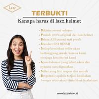 Gambar helm classic retro bogo motor pria wanita original fullset kaca (KACA) - cream, XL dari lazzhelmet undefined 4 Tokopedia