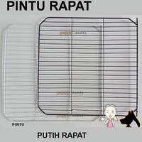 Gambar Pintu Kandang Kucing Pagar Full Open Custom DIY Tipe rapat - Putih dari Bonafid888 undefined 2 Tokopedia