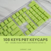 Sades PBT Double Injection Keycaps 108 Set OEM Profile - foto 11