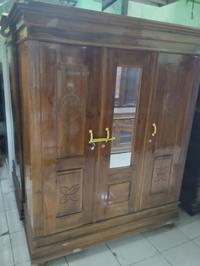Gambar lemari baju jati 3 pintu dari doa ibu furniture_NEW undefined 2 Tokopedia