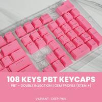 Sades PBT Double Injection Keycaps 108 Set OEM Profile - foto 8