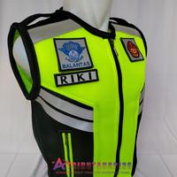 Gambar rompi banser jala tebal/rompi balantas terbaru/rompi ansor - BANSER, S dari ATRIBUTABADI26 undefined 2 Tokopedia