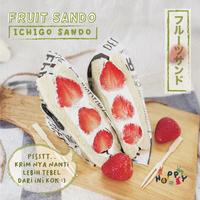 Gambar Ichigo strawberry fruit sando manis lembut enak segar dari Hoppy Daifuku undefined 1 Tokopedia