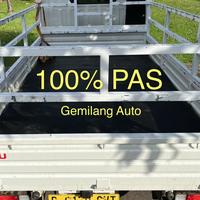 Gambar Karpet Karet Alas Bak Mobil Truk Pick Up Isuzu Traga Tebal 1 cm - POLOS dari Gemilang Auto ID undefined 3 Tokopedia