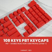 Sades PBT Double Injection Keycaps 108 Set OEM Profile - foto 7