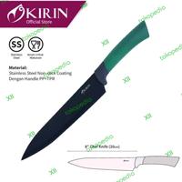 Gambar KIRIN 80BK CHEF KNiFE 8 inch Pisau Dapur Stainless 20 Cm BLACK BLADE dari Xll Yoss undefined 1 Tokopedia