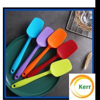 Gambar SPATULA SILIKON BENTUK SEKOP 28CM SENDOK PENGADUK ADONAN SUTIL SILICON - Random dari Kerr pelapak undefined 1 Tokopedia