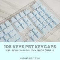 Sades PBT Double Injection Keycaps 108 Set OEM Profile - foto 6