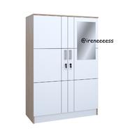 Gambar LEMARI PAKAIAN MINIMALIS LEMARI BAJU ANAK KOS + GANTUNGAN + RAK BL dari My Furniture Store undefined 1 Tokopedia