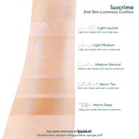 Gambar Luxcrime 2nd Skin Luminous Cushion - Vanilla dari Charm the Roses undefined 4 Tokopedia