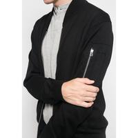 Gambar Jaket Bomber Pria Modern Noir Sur Blanc Jacket dari Toko Mentari Berkah undefined 3 Tokopedia