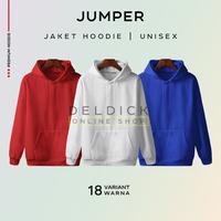 Gambar Sweater Hoodie Jumper Polos BIRU BENHUR - JUMPER ABU TUA, XL dari DELDICK OLSHOP undefined 2 Tokopedia