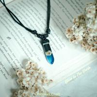 Gambar Kalung Edelweiss Pria/Wanita Glow In The dark(Menyala Dalam Kegelapan) dari Wanart.Craft undefined 1 Tokopedia