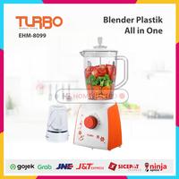Gambar TURBO Blender Plastik All in One EHM8099 EHM 8099 - Orange dari Home Electro undefined 1 Tokopedia
