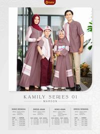 Gambar Kekesumut Baju Koko Dan Gamis Dewasa KAMILY SERIES01 Keke Busana Muslm - GAMIS, M dari Kekesumut undefined 3 Tokopedia