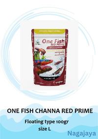 Gambar Pakan pelet ikan channa makanan ikan chana One fish red prime 100 gr dari nagajaya123 undefined 3 Tokopedia