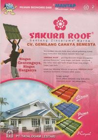 Gambar Genteng Metal Sakura Roof - Sakura Garuda ( 0,35 mm ) dari CV GEMILANG CAHAYA SEMESTA undefined 2 Tokopedia