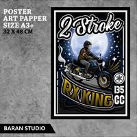 Gambar POSTER ART PRINT POSTER HIASAN DINDING ART PAPPER UKURAN A3+ - RX KING GUNDAM dari BARAN STUDIO undefined 2 Tokopedia