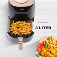 Gambar Mito Af2 Air Fryer Grande Low Watt 3Liter Penggorengan Elektrik AF 2 dari ZikriLektronik undefined 3 Tokopedia