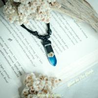 Gambar Kalung Edelweiss Pria/Wanita Glow In The dark(Menyala Dalam Kegelapan) dari Wanart.Craft undefined 2 Tokopedia