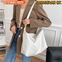 Gambar TAS BAHU BESAR WANITA SHOULDER BAG KULIT TEBAL POLOS MUAT BANYAK MURAH - Brown dari Tasmurah Ok New Generation undefined 1 Tokopedia