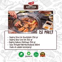 Gambar PAKET KOREAN BARBEQUE GRILL B (2-3 ORANG) // All U Can Eat Yakiniku dari ARTHA DAGING undefined 2 Tokopedia