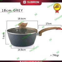 Gambar SUBRON TX~M18 Milk Sauce Marble Pan Ø18 Cm Panci Susu Anti Lengket dari Xll Yoss undefined 3 Tokopedia