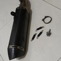 Gambar knalpot Akrapovic original 1000cc universal dari sionglass undefined 1 Tokopedia