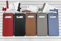 Gambar Leather Case Spigen Samsung S10 / S10 PLUS Softcase Casing Kulit - Hitam dari Jaya Online Shop Acc undefined 1 Tokopedia