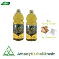 Gambar Minyak Zaitun King Zaitun Pomace Pengganti Minyak Goreng Lebih Sehat - KingZaitun 60mL dari AmanyHerbalGrosir undefined 1 Tokopedia