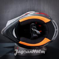 Gambar CARGLOSS HELM FORMER SUPERMOTO EDGE | WHITE | CARGLOS - Motorcycle - M dari JAGOAN HELM undefined 5 Tokopedia