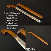 Gambar Golok Silat ipsi Dewasa Stainless dari GST Store SMI undefined 1 Tokopedia