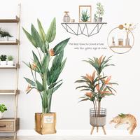 Gambar STICKER DINDING DAUN HIJAU Q 135 DEKORASI TEMBOK KAMAR MANDI RUMAH dari Makmur Sukses Sejahtera undefined 4 Tokopedia