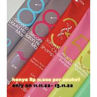 Gambar MASIL Travel Size Shampoo & Hairmask sachet 8ml - PremiumHairmask dari MASIL Indonesia undefined 1 Tokopedia