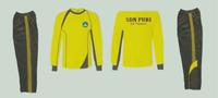 Gambar Setelan Baju Kaos Olahraga Sekolah Anak SMP Lengan Panjang Bahan BTM+LOTTO dari Toko Ar-Rauf undefined 3 Tokopedia