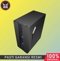 Gambar INFINITY CYCLOPS ATX TEMPERED GLASS GAMING CASE - NON PSU free 3 fan dari Kios Komputer undefined 3 Tokopedia