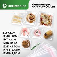 Gambar Kantong Plastik OPP Roti Donat / Kemasan Kue Bakery 14x16cm - Polos, 14cm x 16cm dari Aneka Bungkus undefined 2 Tokopedia