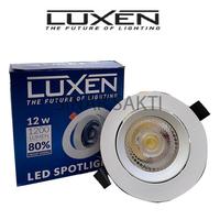 Gambar Luxen Lampu Spotlight LED 12w / Lampu Downlight LED Luxen 12w 12 Watt dari Sinar Sakti Gading undefined 1 Tokopedia