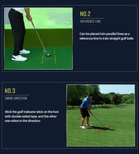 Gambar PGM Golf Alignment Stick Set Swing Path Indicator Trainer Practice - Merah dari PGM Official Shop undefined 5 Tokopedia
